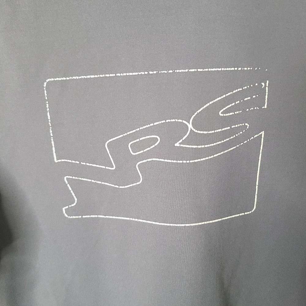 NRS Shirt Men XL Gray Rash Guard Long Sleeve UPF 50 Nylon Spandex Athletic Water